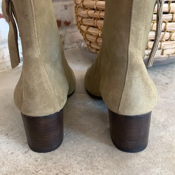🛵 NWT Banana Republic Women 💯 real suede boots 👢size 8.5 - Picture 7 of 15